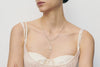 OLIO E ACETO Silver Silver Agate Star Rail dual -layer necklace OA08N12